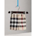 Burberry Burberry Childrens Check Cotton Chino Shorts, Size: 2y, Beige