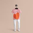 Burberry Burberry Hooked Heart Motif Cotton T-shirt, Size: 14y, Pink