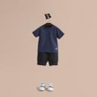 Burberry Burberry Seam Detail Rash Top, Size: 12y, Blue
