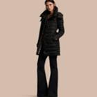 Burberry Burberry Down-filled Puffer Jacket With Packaway Hood, Black