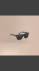 Burberry Brit Folding Rectangular Frame Sunglasses