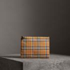 Burberry Burberry Large Rainbow Vintage Check Pouch