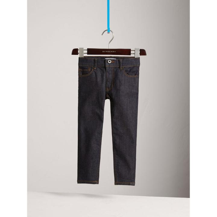 Burberry Burberry Skinny Fit Stretch Jeans, Size: 4y, Blue