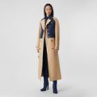 Burberry Burberry Panelled Cotton Gabardine Trench Coat, Size: 04