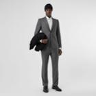 Burberry Burberry Classic Fit Sharkskin Wool Suit, Size: 46r, Grey