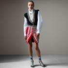 Burberry Burberry Wool Ceremonial Skirt, Size: 00, Red