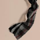Burberry Burberry The Lightweight Cashmere Scarf In Check, Grey