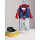 Burberry Burberry Two-tone Hooded Bomber Jacket, Size: 12m