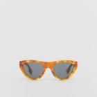 Burberry Burberry Triangular Frame Sunglasses, Brown