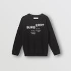 Burberry Burberry Childrens Horseferry Print Cashmere Sweater, Size: 3y, Black