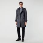 Burberry Burberry Wool Cashmere Trench Coat, Size: 38