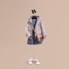 Burberry Burberry Hooded Packaway Technical Jacket, Size: 12y, White
