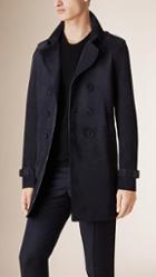 Burberry Unlined Suede Trench Coat