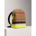 Burberry Burberry Canvas Check And Leather Backpack
