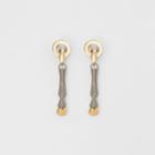 Burberry Burberry Resin And Gold-plated Hoof Drop Earrings, Yellow