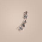Burberry Burberry The Mini Classic Cashmere Scarf In Check, Size: Os, Beige
