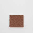 Burberry Burberry Monogram Leather International Bifold Wallet, Brown