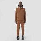 Burberry Burberry Check Panel Cotton Blend Jogging Pants, Size: Xxl