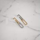 Burberry Burberry Gold And Palladium-plated Link Drop Earrings