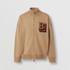 Burberry Burberry Letter Graphic Funnel Neck Wool Jacket