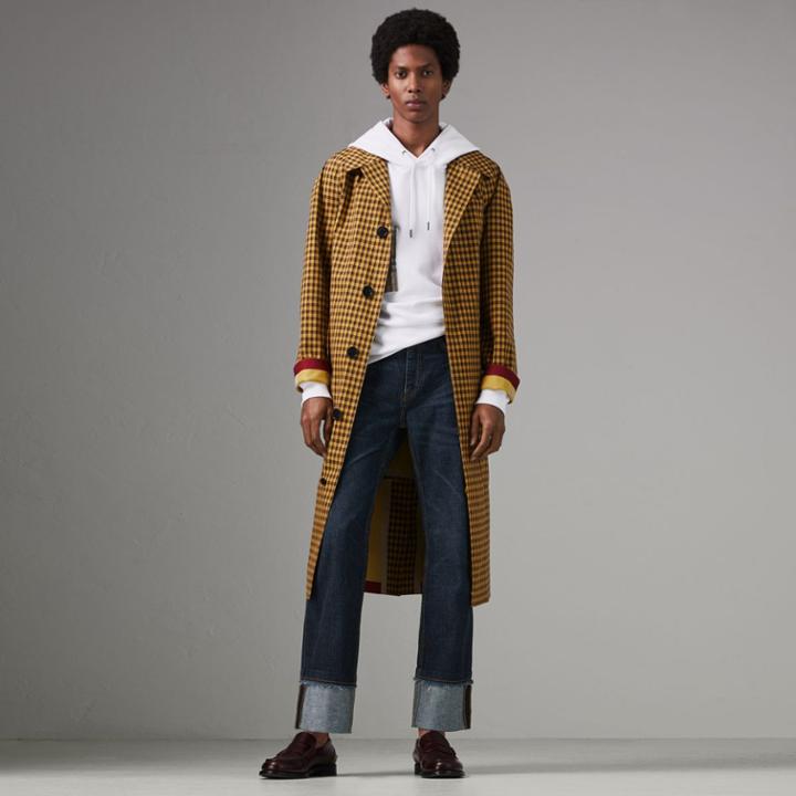 Burberry Burberry Relaxed Fit Marble-wash Jeans, Size: 32r