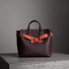 Burberry Burberry The Medium Leather Belt Bag, Red