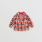 Burberry Burberry Childrens Scribble Check Print Cotton Tunic Shirt, Size: 4y