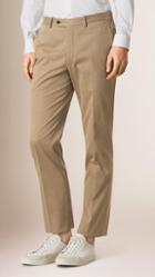 Burberry Modern Fit Cotton Chinos