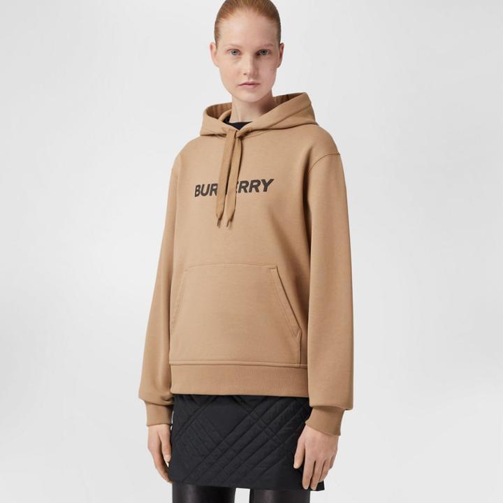 Burberry Burberry Childrens Logo Print Cotton Hoodie