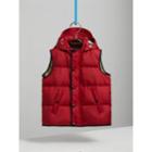 Burberry Burberry Down-filled Hooded Gilet, Size: 8y, Red