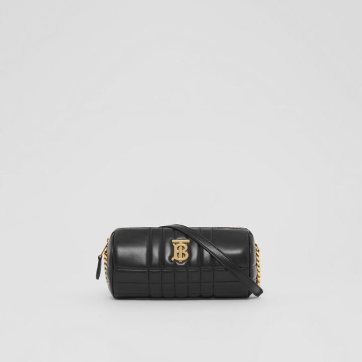 Burberry Burberry Quilted Lambskin Lola Barrel Bag