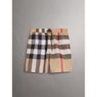 Burberry Burberry Check Drawcord Swim Shorts, Size: Xs