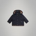 Burberry Burberry Diamond Quilted Hooded Jacket, Size: 3y, Blue