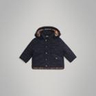 Burberry Burberry Diamond Quilted Hooded Jacket, Size: 3y, Blue