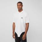 Burberry Burberry Cut-out Hem Cotton Reconstructed Polo Shirt, White