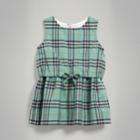 Burberry Burberry Childrens Gathered Check Cotton Dress, Size: 2y