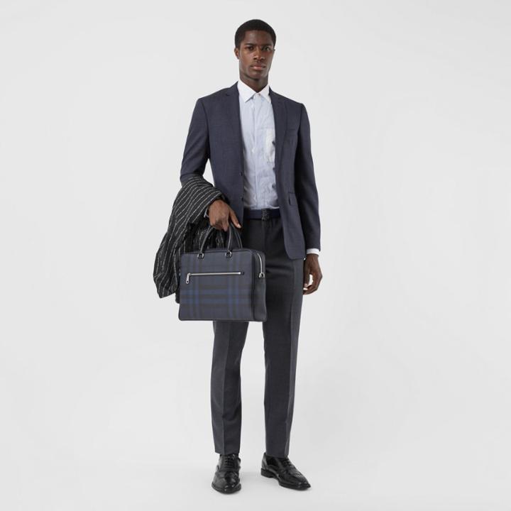 Burberry Burberry Slim Fit Wool Suit, Size: 48r, Blue