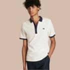 Burberry Burberry Mercerised Cotton Polo Shirt, Size: Xxl, White