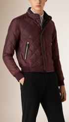 Burberry Quilted Bomber Jacket
