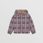 Burberry Burberry Childrens Reversible Check Stretch Cotton Jacquard Jacket, Size: 6y