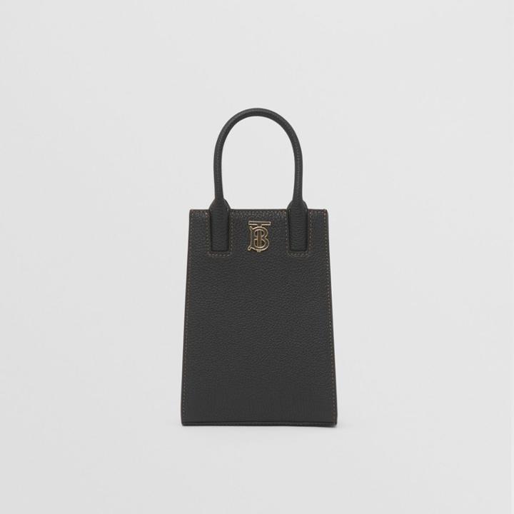 Burberry Burberry Micro Monogram Motif Leather Tote