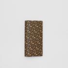 Burberry Burberry Monogram Print E-canvas Continental Wallet, Brown