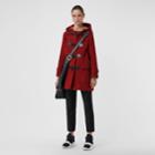 Burberry Burberry The Mersey Duffle Coat, Size: 04, Red