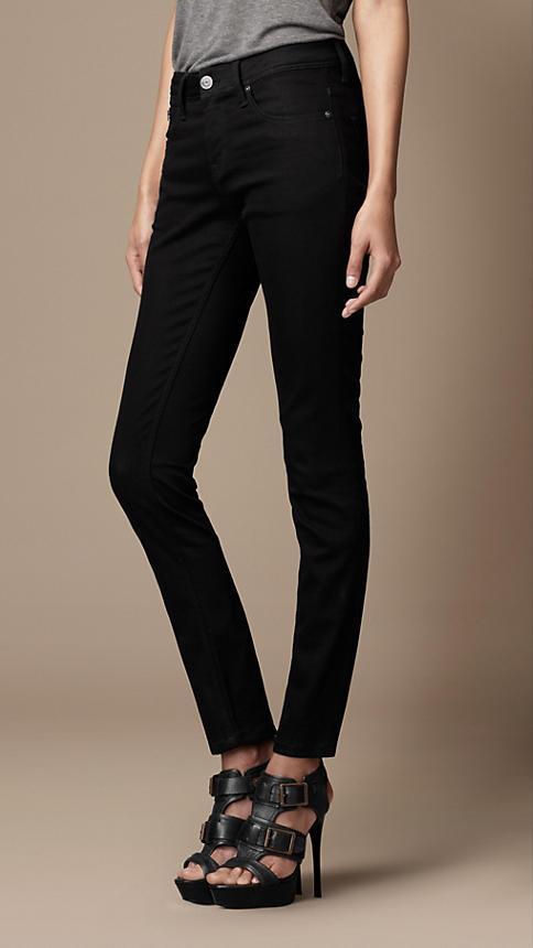 Burberry Westbourne Black Skinny Jeans