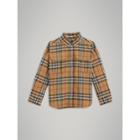 Burberry Burberry Vintage Check Cotton Shirt, Size: 14y, Yellow