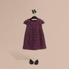 Burberry Burberry English Lace A-line Dress, Size: 2y, Purple