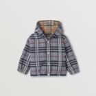 Burberry Burberry Childrens Reversible Check Stretch Cotton Jacquard Jacket, Size: 18m
