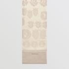 Burberry Burberry Archive Shield Silk Jacquard Puffer Scarf, Beige