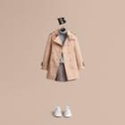 Burberry Burberry The Sandringham Trench Coat, Size: 6y, Beige