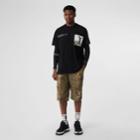 Burberry Burberry Montage Print Cotton Oversized T-shirt, Size: Xxl, Black